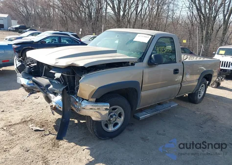2004 Chevrolet Silverado 1500 Work Truck из США, поврежденный, VIN 1GCEK14V94Z135300